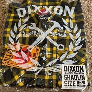 Men’s Shaolin Dixon Flannel, size XL Tall, Brand new
